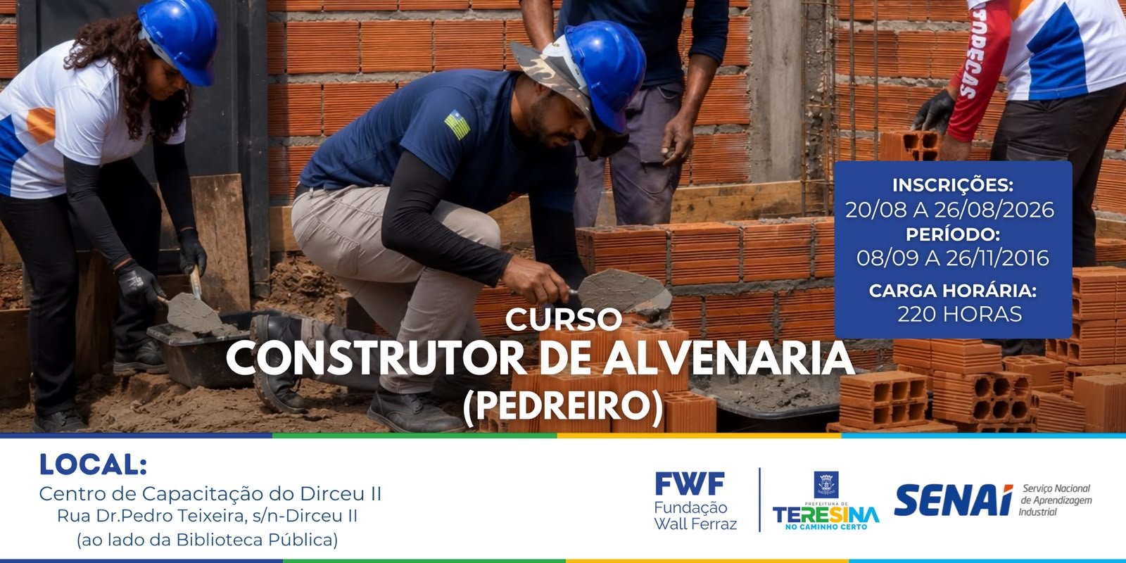 Construtor de Alvenaria (Pedreiro)